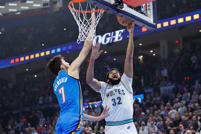 Karl-Anthony Towns, Chet Holmgren, Minnesota Timberwolves